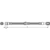 METZGER Bremsschlauch 4110524