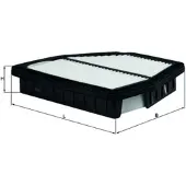 MAHLE ORIGINAL Luftfilter MAHLE LX 2965