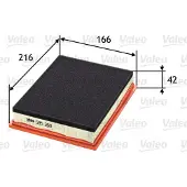 Valeo Luftfilter 585260 für Mini Ford Fiesta V Fusion