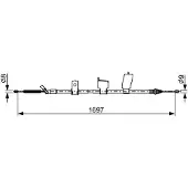 Bosch Bremszug, Handbremse 1 987 482 627