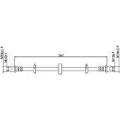 METZGER Bremsschlauch 4111492