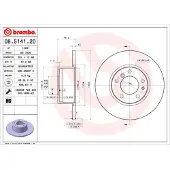 Brembo Bremsscheibe 08.5141.20