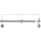 METZGER Bremsschlauch 4110132