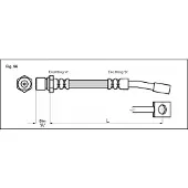 METZGER Bremsschlauch 4114679