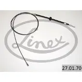 Linex Handbremsseil 27.01.70 Vorne passend für MERCEDES-BENZ SPRINTER 3-t Kasten (903) 2460/285mm