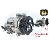 ERA 670108 Klimaanlage Klimakompressor für OPEL Corsa F Vivaro C Kastenwagen (K0) Zafira Life (K0) passend für PEUGEOT 2008 Kombi (CU) für CITROËN