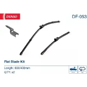 Denso Flat Scheibenwischer Vorne für TOYOTA AVENSIS Station Wagon (ZRT27, ADT27) Rahmenlos