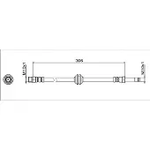 METZGER Bremsschlauch GREENPARTS 4112065