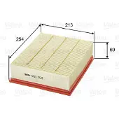 Valeo Luftfilter 585094 für Audi VW Skoda A6 C5 A4 B5 Avant Passat Variant
