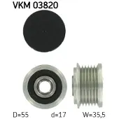 Skf Generatorfreilauf VKM 03820