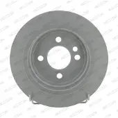 FERODO Bremsscheiben DDF1128C hinten, voll, 2 Stück