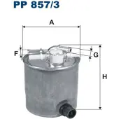 FILTRON Kraftstofffilter PP 857/3