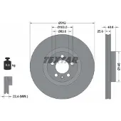 Textar Bremsscheibe 92303303 vorne, belüftet, 1 Stück