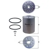 Knecht Kraftstofffilter KX 24D für Ford Renault Citroën Peugeot Fiat Lancia Volvo