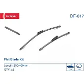 Denso Flat Scheibenwischer Vorne für RENAULT Clio III Schrägheck (BR0/1, CR0/1) Rahmenlos
