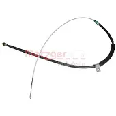 METZGER Seilzug, Feststellbremse ORIGINAL ERSATZTEIL GREENPARTS Hinten links