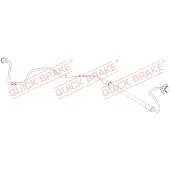 Quick Brake Bremsschlauch [Hersteller-Nr. 96.014] für Citroën, Peugeot, Ds