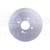 Hella Bremsscheibe Hinterachse Voll [Hersteller-Nr. 8DD355118-851] für Hyundai, Kia