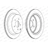 FERODO Bremsscheiben DDF1506C hinten, belüftet, 2 Stück