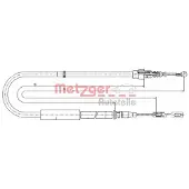 METZGER Handbremsseil Seilzug Feststellbremse für AUDI A2 (8Z0) Hinten Links Links 10.7513