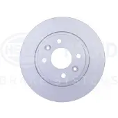 Hella Bremsscheibe Vorderachse Voll [Hersteller-Nr. 8DD355115-271] für Dacia, Renault, Smart, Lada