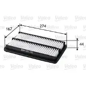 Valeo Luftfilter 585330