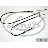 Linex Handbremsseil 11.01.01 Hinten für DAEWOO Espero Limousine 1777/1362/ 1193/778mm