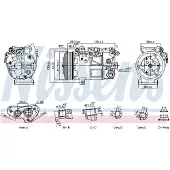 Nissens Klimakompressor 891141