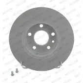 FERODO Bremsscheiben DDF067C hinten, voll, 2 Stück
