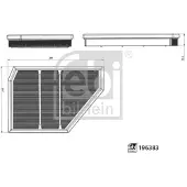 FEBI BILSTEIN Luftfilter 196383