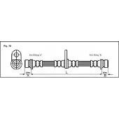 METZGER Bremsschlauch 4113290