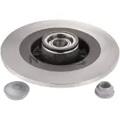 SNR Bremsscheibe KF155.132U hinten, voll, 1 Stück
