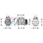 AVA Clever Choice Kompressor, Klimaanlage BWAK227