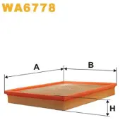 WIX FILTERS Luftfilter WA6778