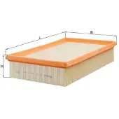 MAHLE ORIGINAL Luftfilter MAHLE LX 526