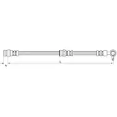 METZGER Bremsschlauch 4111634