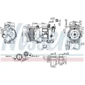 Nissens Klimakompressor 890606