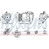 Nissens Klimakompressor 891148