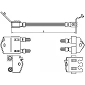 METZGER Bremsschlauch 4112539