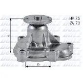 DOLZ Wasserpumpe O143