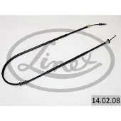 Linex Handbremsseil 14.02.08 Rechts Links für FIAT PUNTO (188) 1588/1388mm