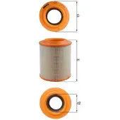 MAHLE ORIGINAL Luftfilter MAHLE LX 1275