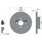 Textar Bremsscheibe 92196503 vorne, belüftet, 1 Stück