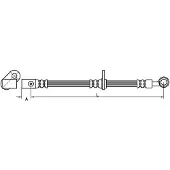 METZGER Bremsschlauch 4111071