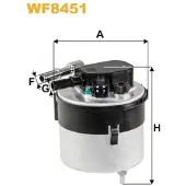 WIX FILTERS Kraftstofffilter WF8451