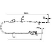Bosch Seilzug, Feststellbremse 1 987 482 304
