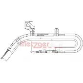 METZGER Handbremsseil Seilzug Feststellbremse für VW PASSAT Variant (3B6) Hinten Links 10.7482
