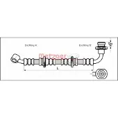 METZGER Bremsschlauch 4110071
