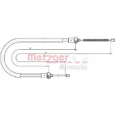 METZGER Seilzug, Feststellbremse 10.6892