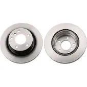 TRW Bremsscheibe DF6313 hinten, belüftet, 1 Stück